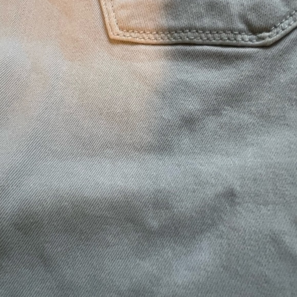 Gap Women’s Curvy Skinny Light Blue Raw Hem Denim Jeans - Picture 6 of 8